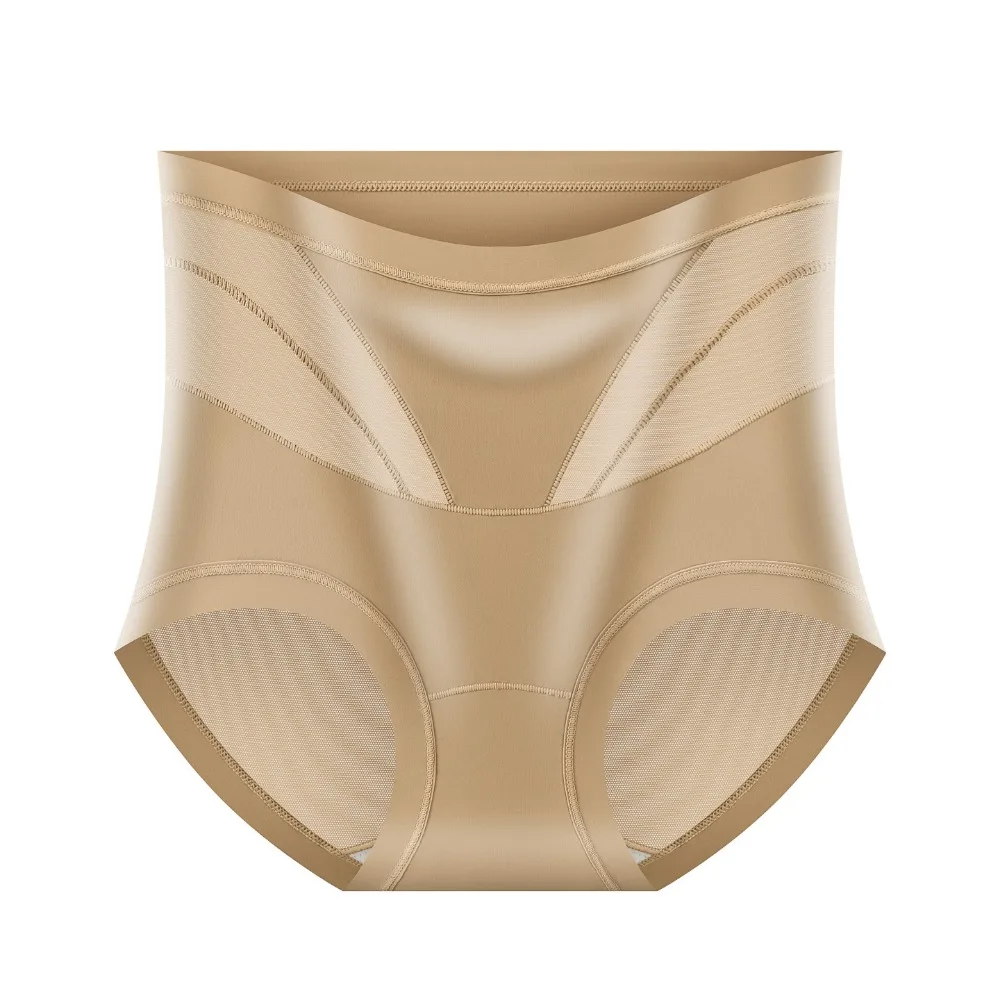 

High Waist Women Shapewear Panties Thin Hip Lift Design Butt Lifter Briefs Breathable Tummy Control Seamless Underpants Women
