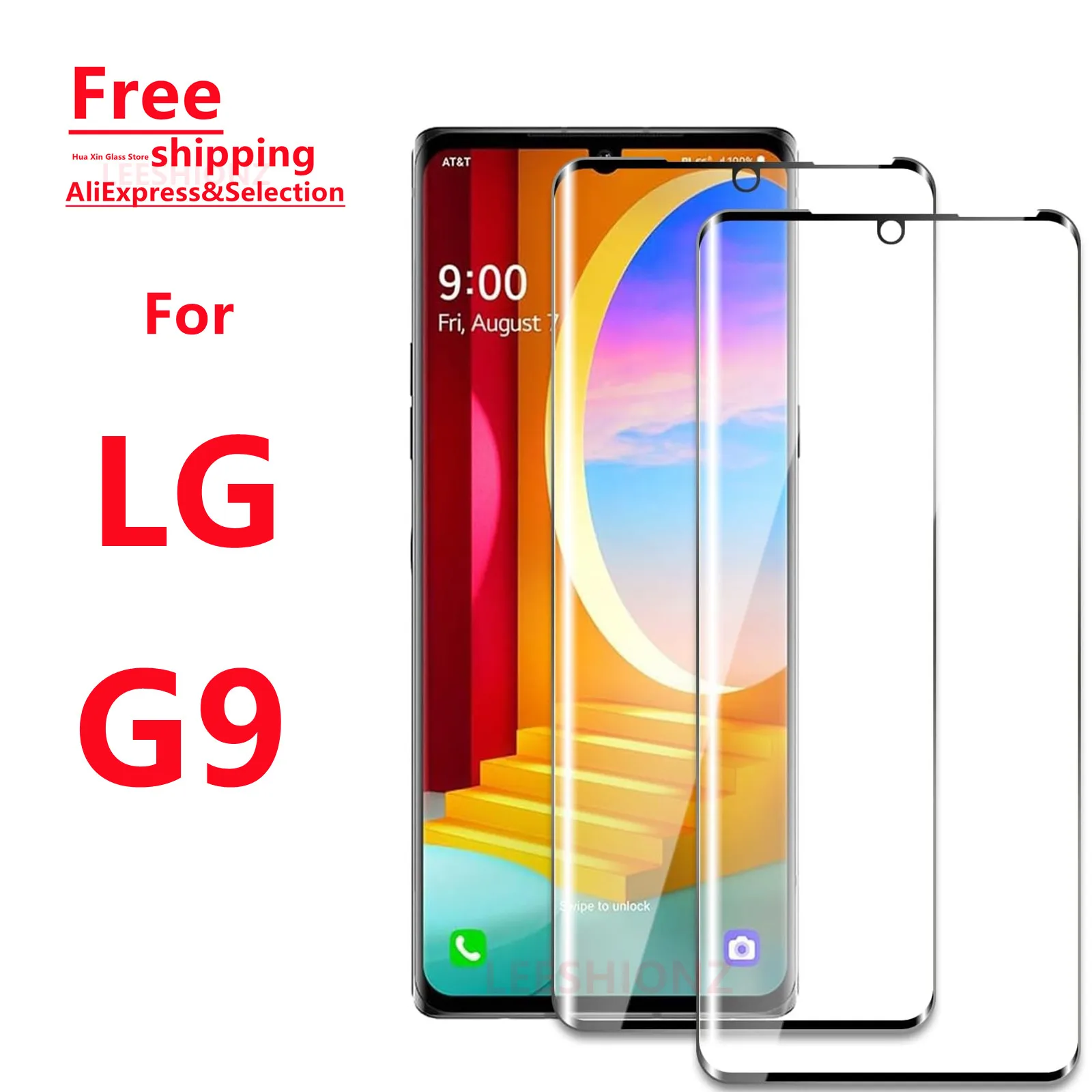 For LG G9 Tempered Glass Screen Protector - Smartphone Protection Suitable for LG G9 Series