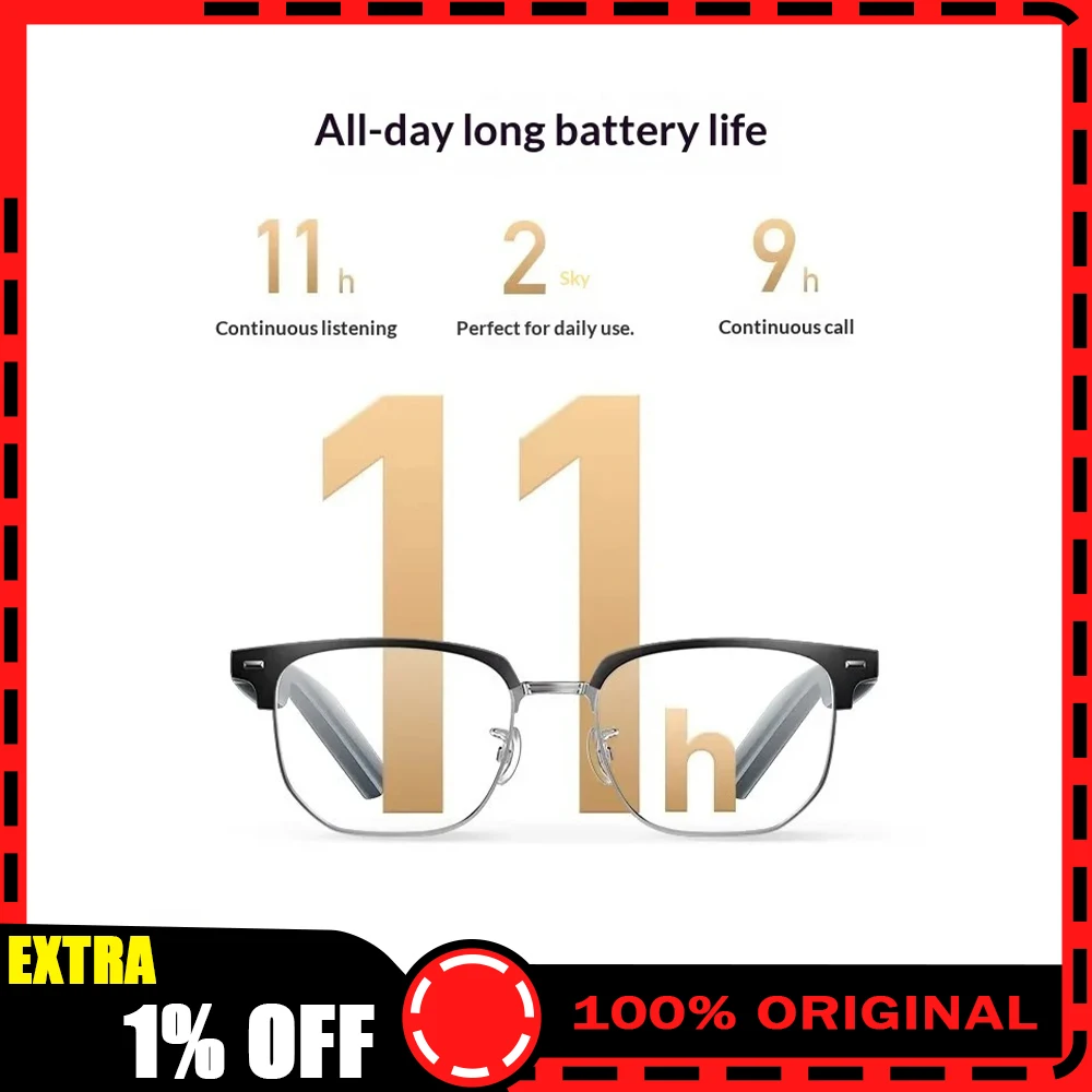SUPERHEXA SS0201GL AI Glasses 30.7g AI Real-time Simultaneous Translation Quick-release Structure Smart Glasses Convenient Gifts