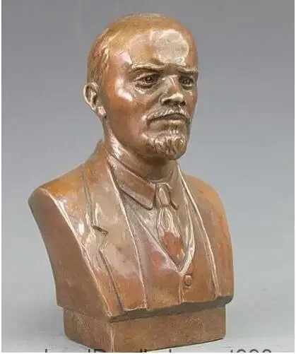 Western Bronze Copper Russia Communist thinkers Vladimir Lenin Art Sculpture