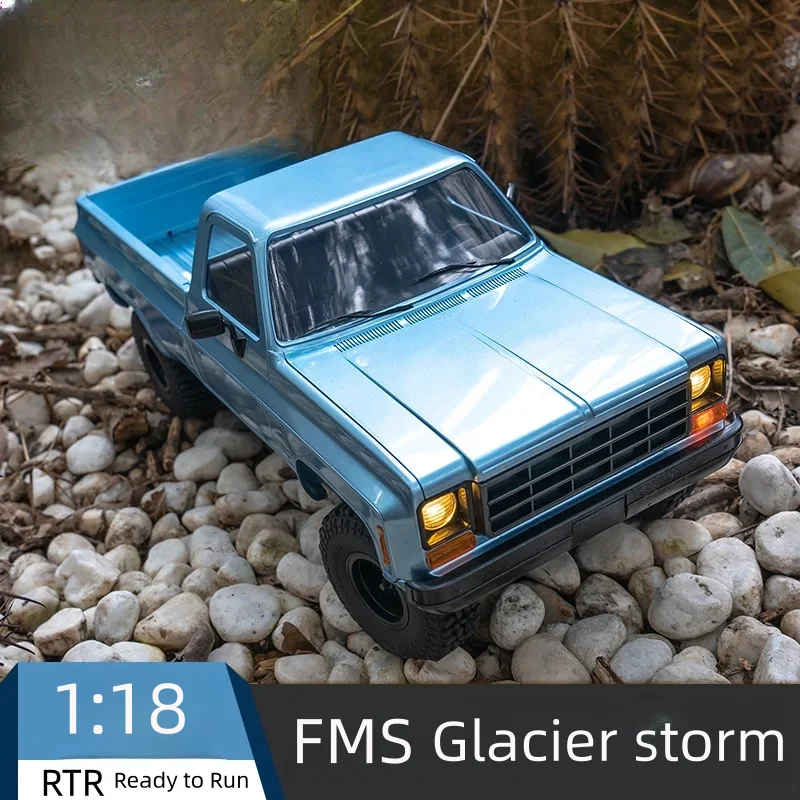 

FMS 1/18 RC Car Glacier Storm Electric Remote Control Cars Simulation Mini Truck 4WD Off-road RC Crawler for Adults Gifts