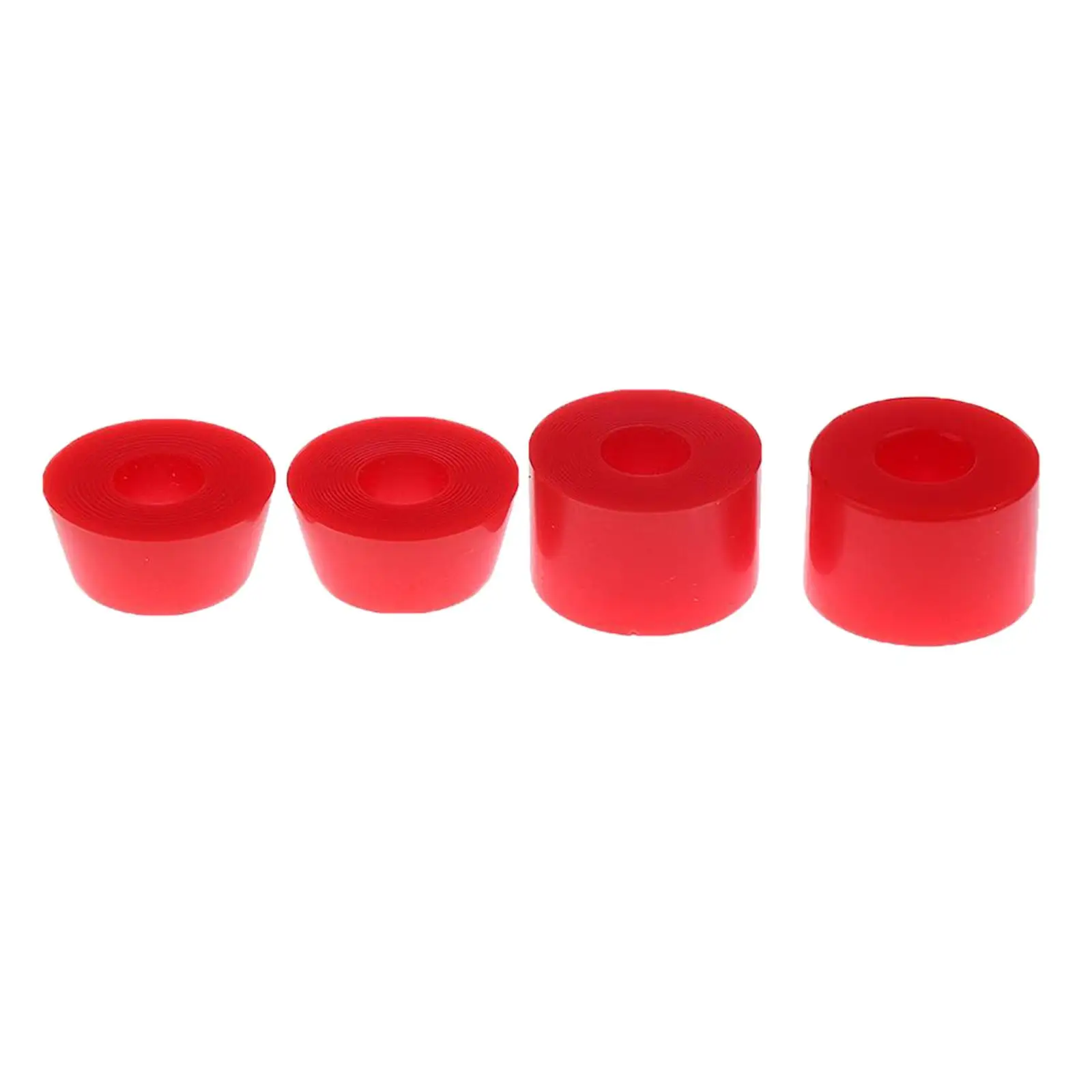 

Shock Absorber Pad for Skateboard Universal PU Bushings Conical Top and Cylindrical Bottom Kit for Smooth Ride