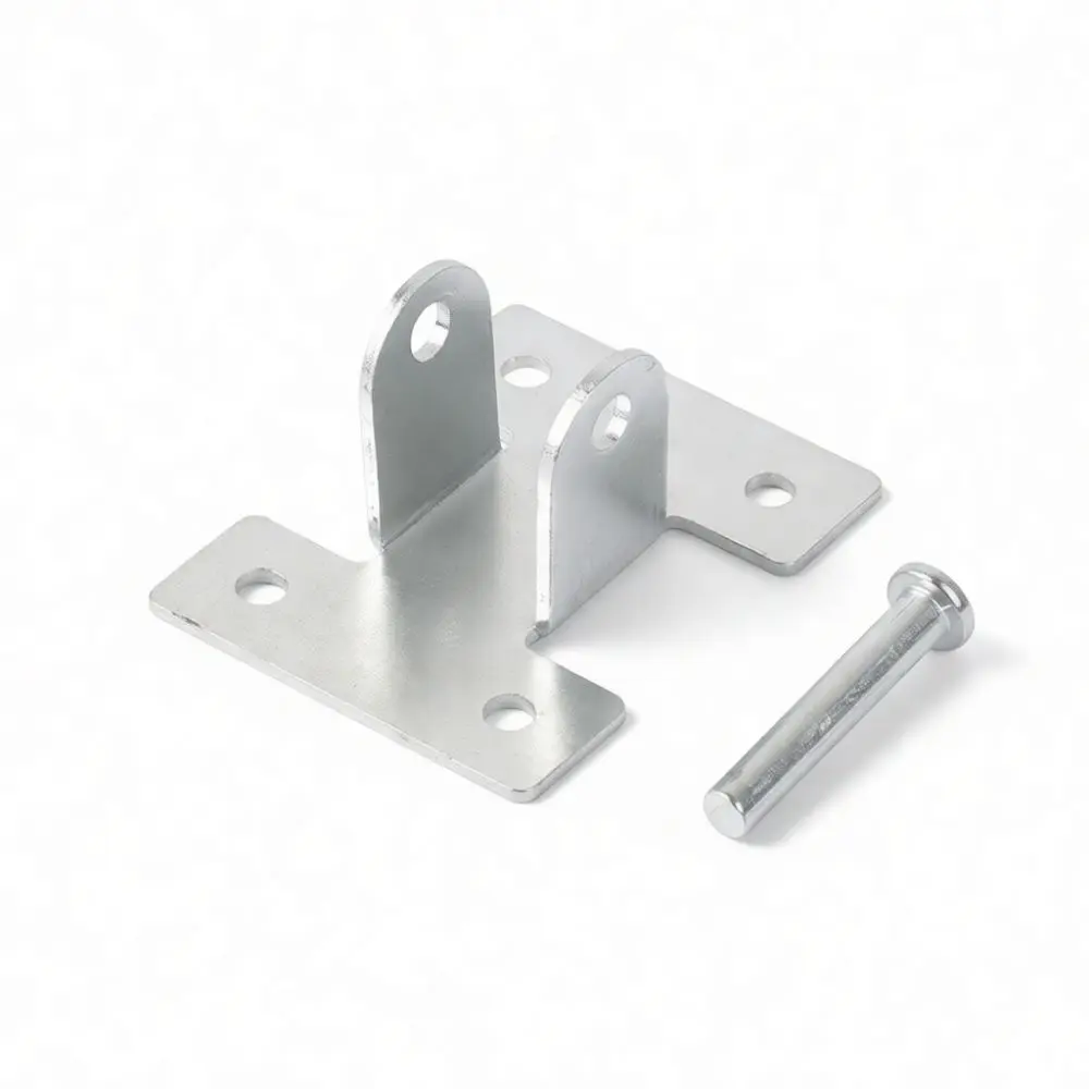 Compact H Shape Mounting Hardware For Dc Electric Linear Actuator Skylight Electric Rod Support Fixing Base Accessories