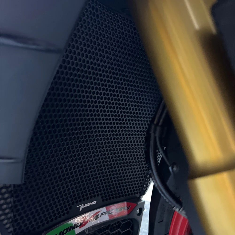 

ДЛЯ Aprilia Tuono V4 1100 Factory 2015 2016 2017 2018 2019 2020 2021 2022 2023 2024 Защитная крышка радиатора масляного радиатора
