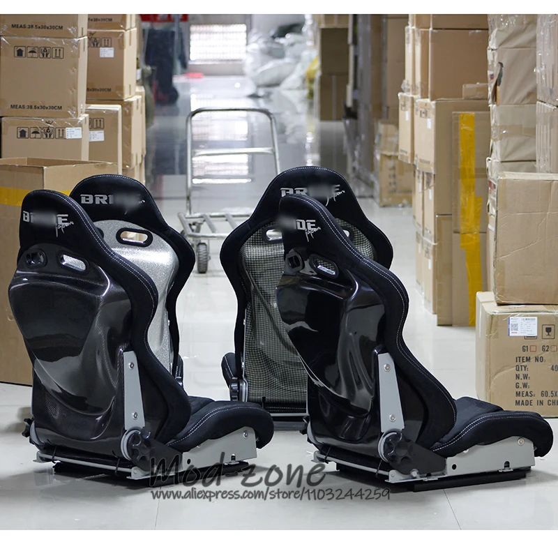 STRADIA II japan High Performance Quick Reclining Alcantara Fabric Carbon Fiber Fiberglass Racing Seat