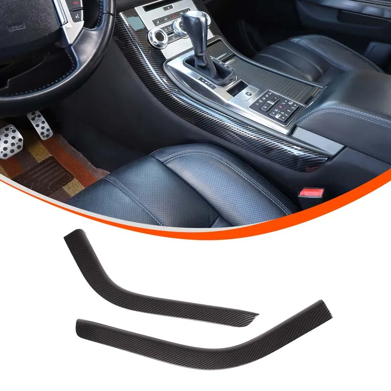 

For Land Rover Range Rover Sport 2010-2013 Car Center Console Armrest Side Decorative Strip ABS Sub Black Car Accessories