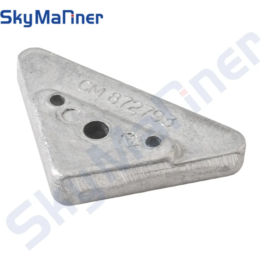3861583 Electrode Anode for Volvo Penta Marine Diesel SX DP-X DPX-A 290 290DP SX DP-X Outboard Motor 00110A 872793