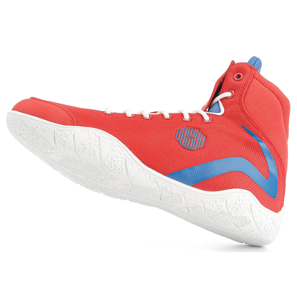 

2025 Gym Training Fight Boots Men Kids High Top Professional Wrestling Shoes Lightweight Boxing Sneakers