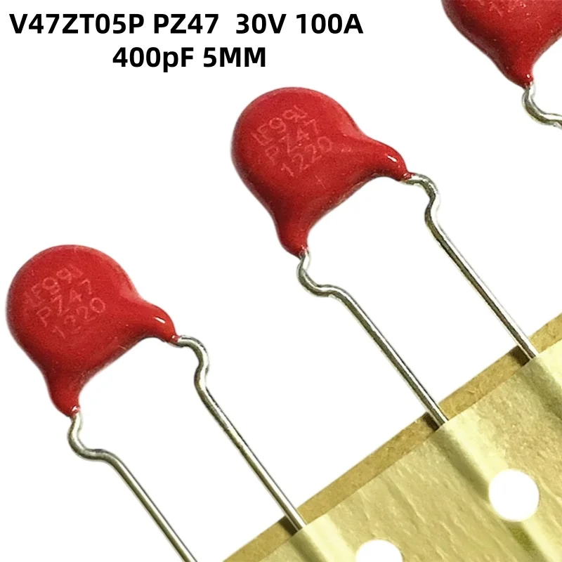 V47ZT05P PZ47 varistor 30V 100A 400pF 5MM Pressure-sensitive resistor