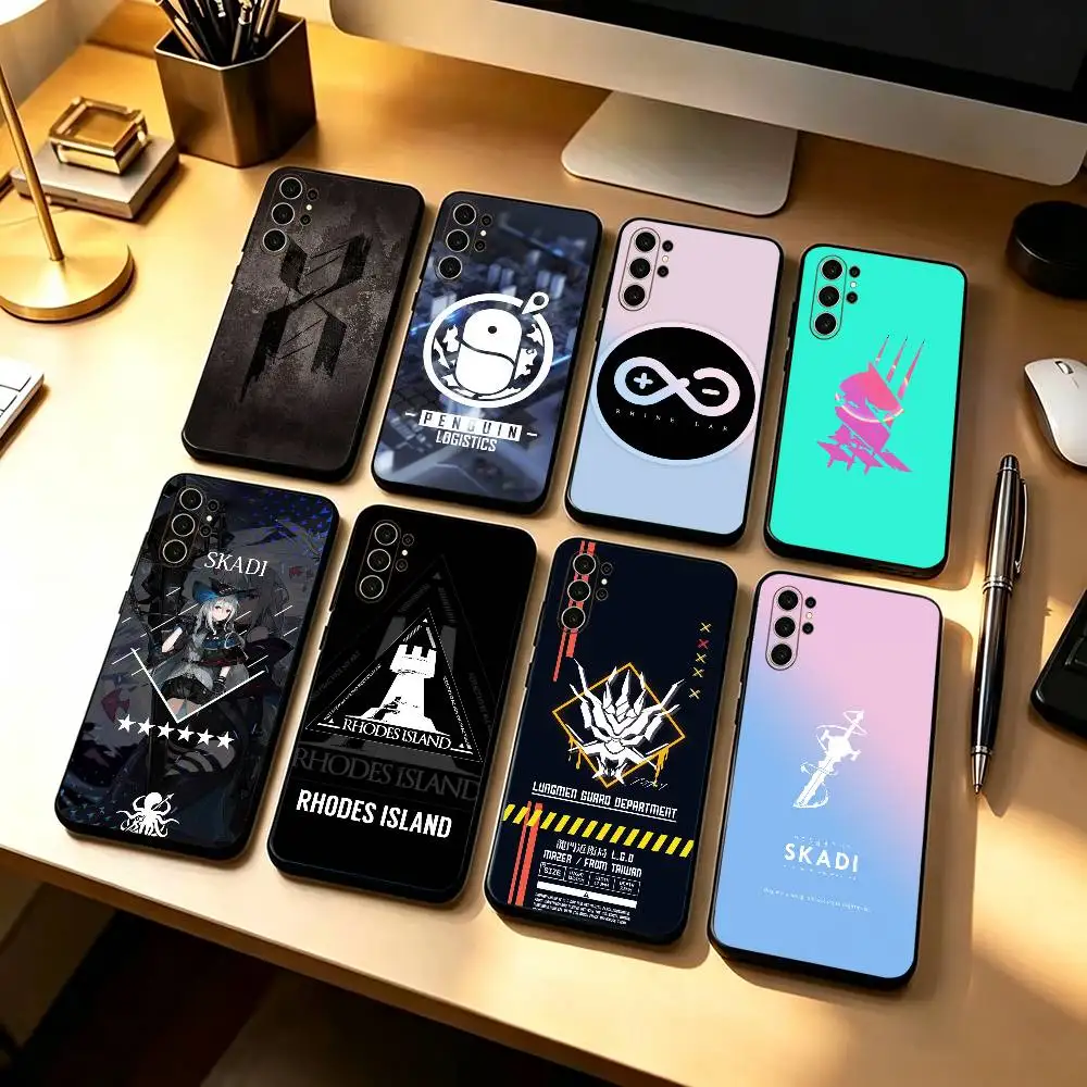 Game A-ArknightsS LOGO  Painted Phone Case For Samsung S26,21,22,23,24,25,20,10,9,8,7,Ultra,Plus, Fe, Lite