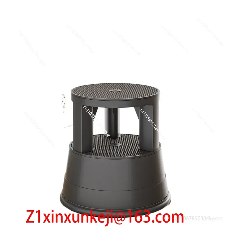 Climbing Stool Warehouse Tally Foot Pedal Pickup Universal Wheel Movable Stool Library Home