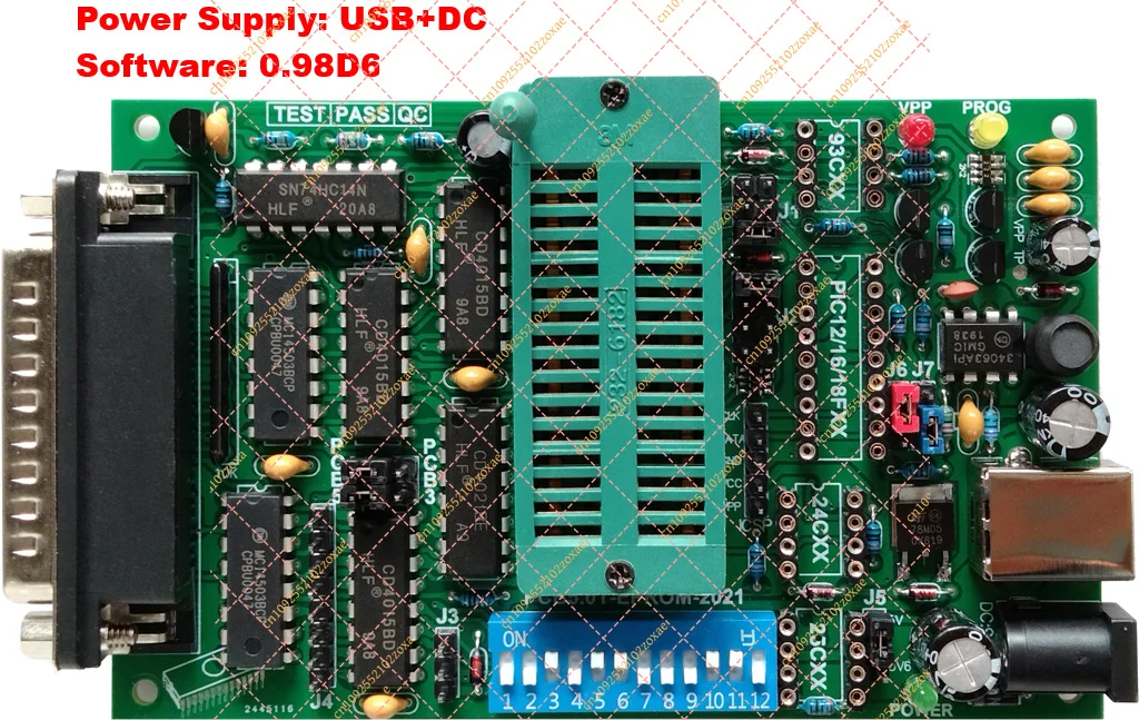 PCB50A Multi functional programmer Willem burner EPROM FLASH microcontroller motherboard BIOS writing
