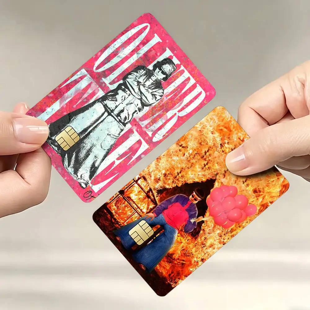 Indie Pop Rap Singer O-Oliver Tree Sticker Decoration Creative Bank Card Bus Metro Waterproof Sticker