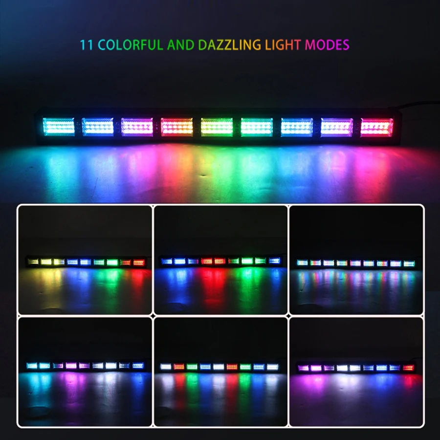 LED Multicolor Lights For UTV RGB Chasing/Dancing Light For UTV ATV Truck Dune Buggy Power on the car cigarette lighter 12V/24V