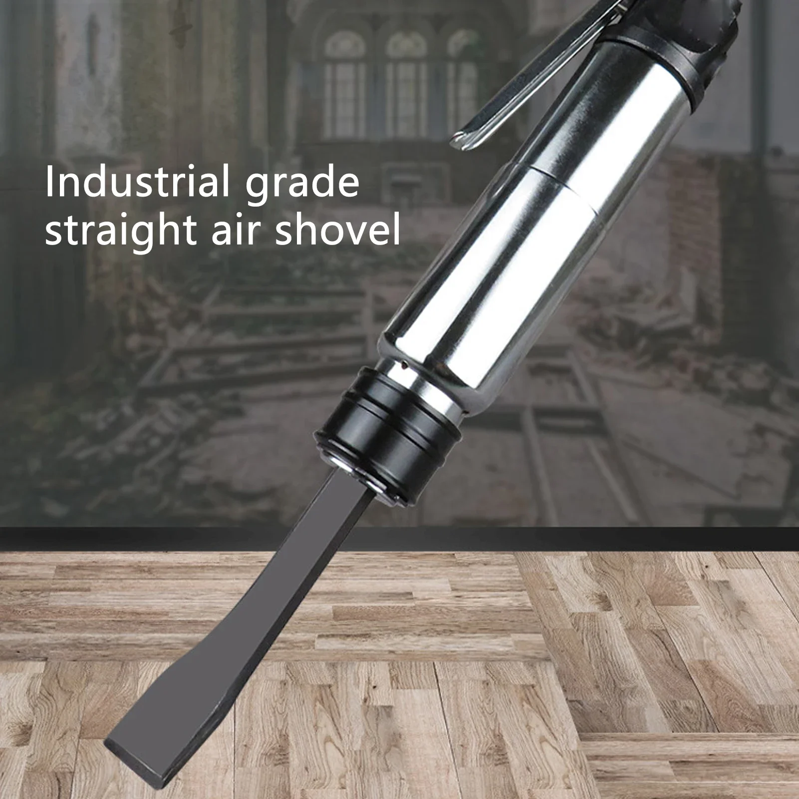 

Pneumatic Hammer Shovel Straight Handle Industrial Chisel Tool Alloy Steel for Casting Sand Cleaning Stone Cutting Deburring