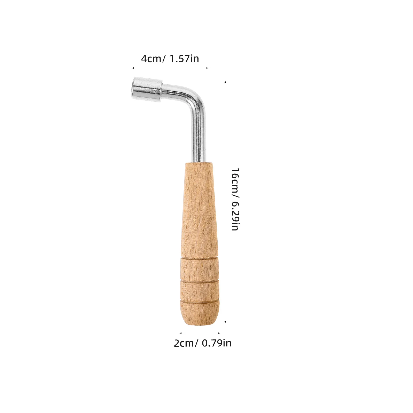 2 stücke Leier Harfe Stimmschlüssel 35X115 Für 7,0 Mm Sechseckige Holz Heringe Edelstahl Holz Reparatur Werkzeug Harfe Tuning steckschlüssel