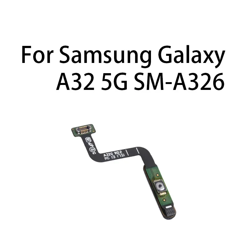 Home button fingerprint sensor flex cable for Samsung Galaxy A32 5G SM-A326