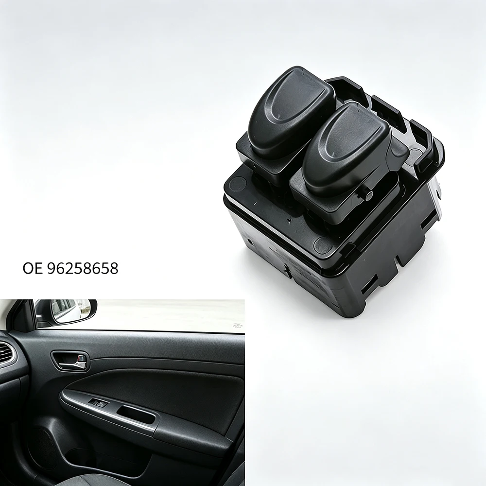 Master Power Window Lift Control Switch OE# 96258658 For GM Spark 2005‑2010 For Daewoo Matiz 1998‑2015 Auto Replacement Parts