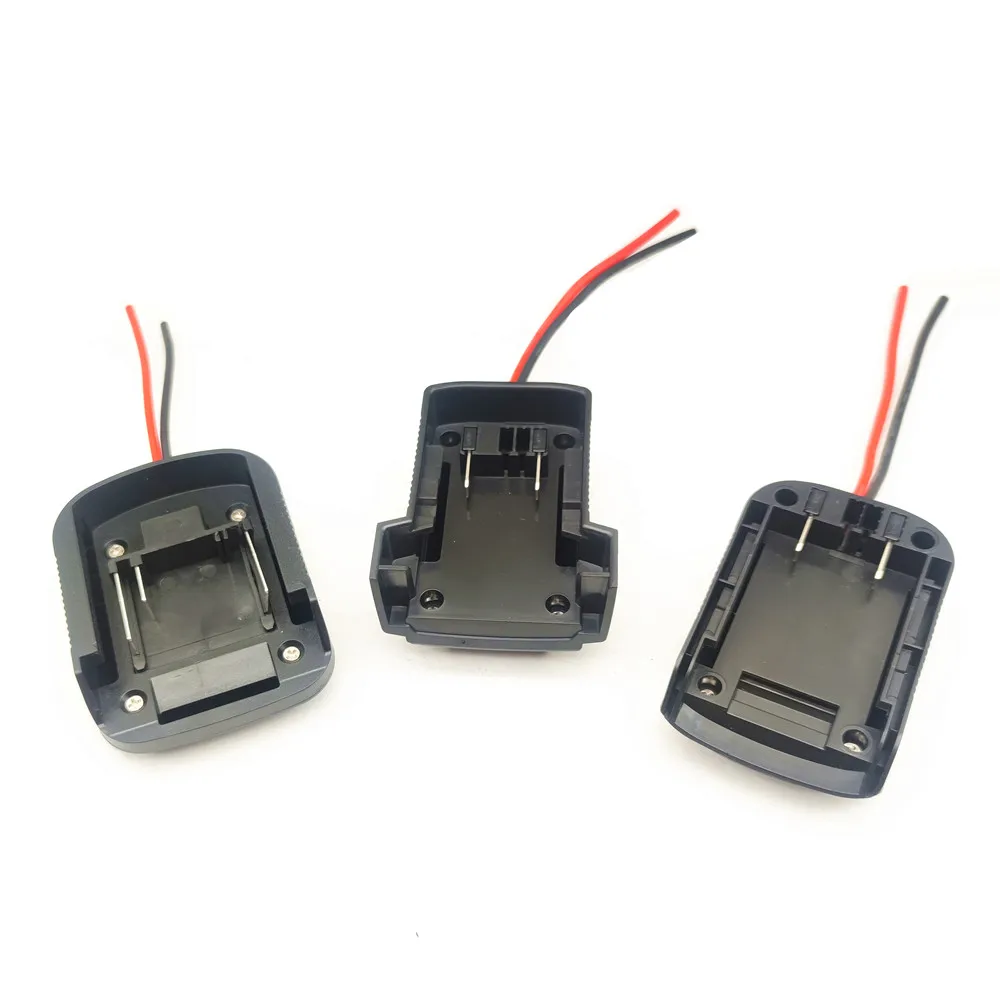 DIY Adapter przetwornica do baterii do elektronarzędzi do Makita Dewalt Milwaukee 14.4V 18V 20V li-ion bez akumulatora