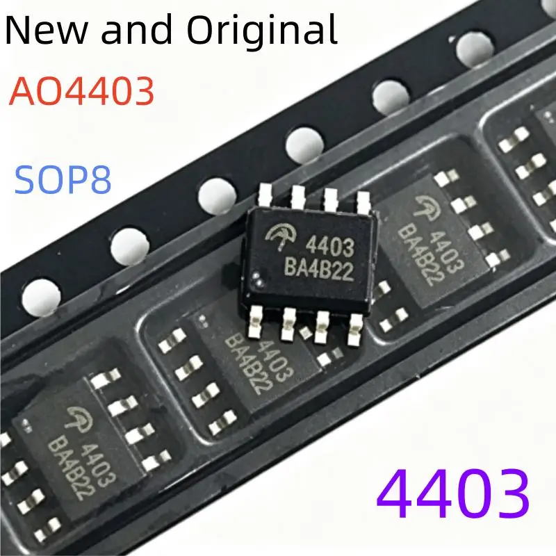 Ao4403 Sop-8 P-Channel Enhancement Mode Field Effect Transistor 30V 6.1A Marking Code 4403