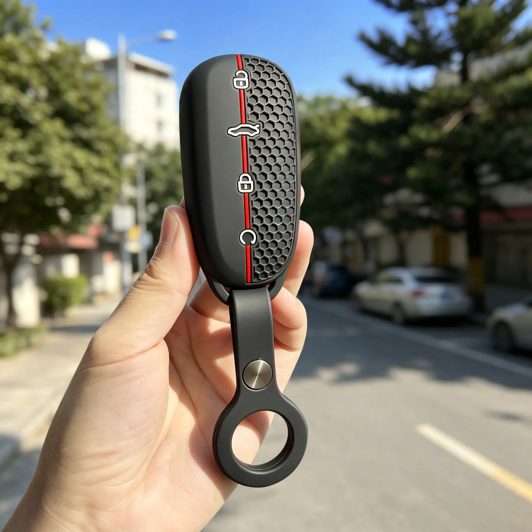 Para Chery Omoda 7 C7 S7 Shs Phev Omoda 5 C5 Jaecoo J7 J8 2023 2024 2025 2026: Porta-Chaves, Capas para Chave, Estojo para Chave de Carro, Capa Carteira