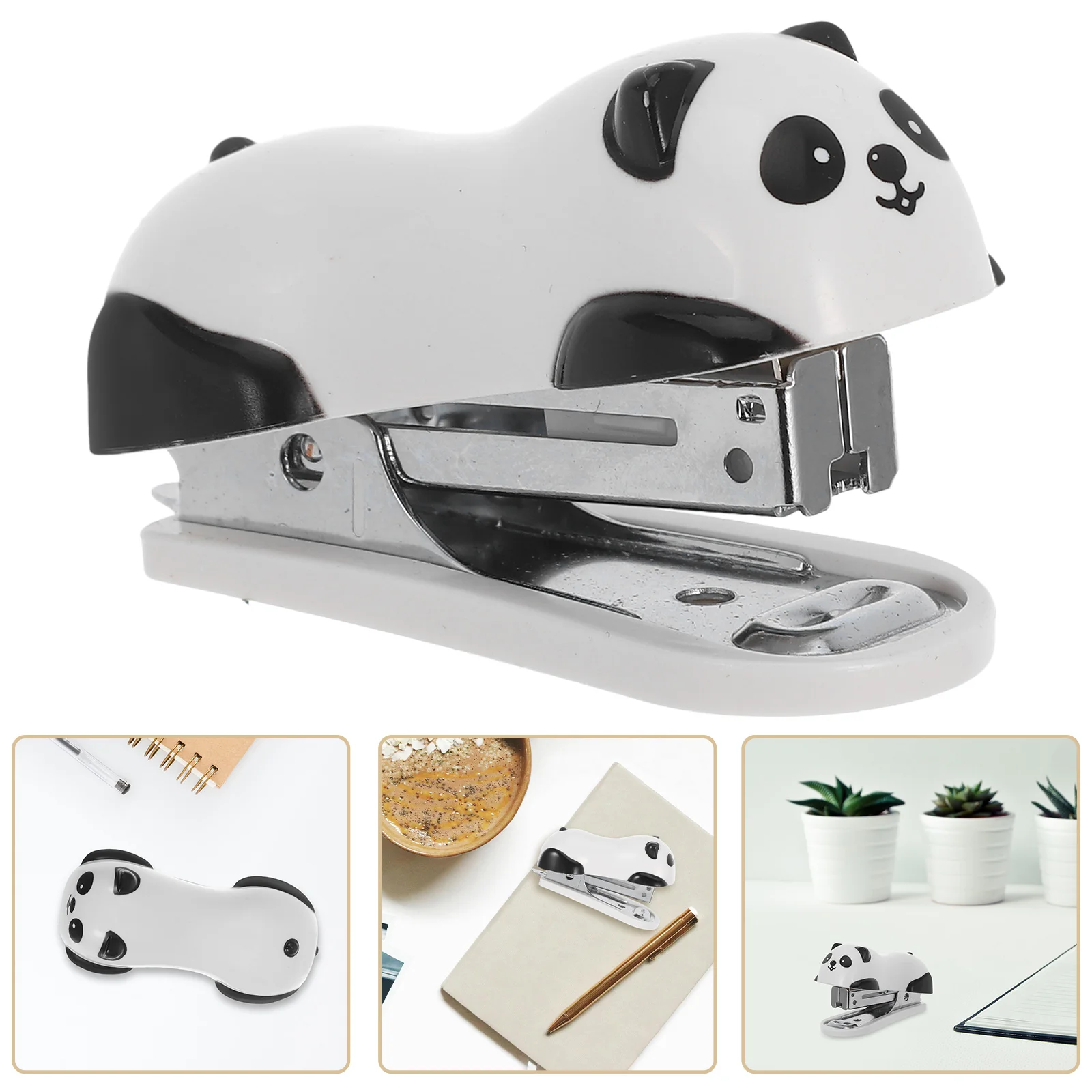 Panda Mini Desktop Stapler Hand Stapler Office Home Stapler mini stapler panda desktop stapler desk stapler