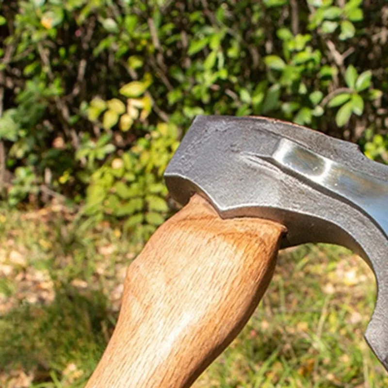 

Camping Axes Jungle Hunting Hand Axe Outdoor Personal Defense Tomahawk Multiuse Tourist Logging Ax Fire Brigade Hand Tools