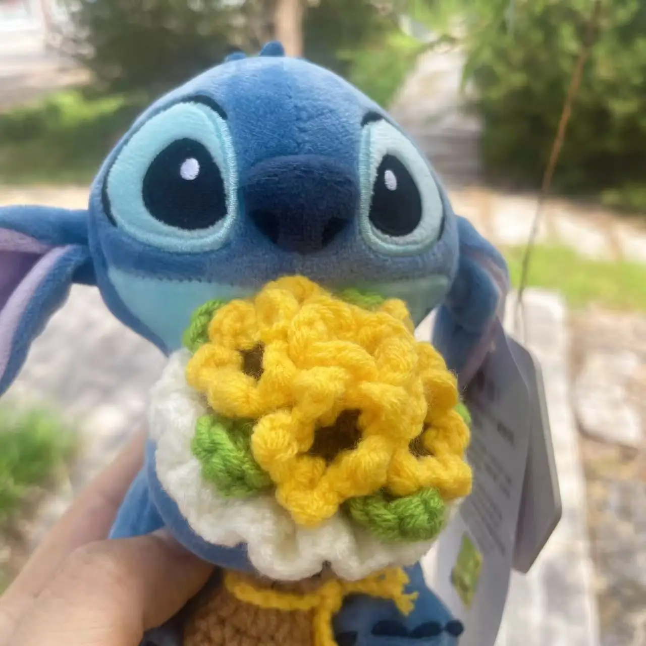 ليلو وستيتش ويني ذا بوه ألعاب الدمى القطيفة قلادة صغيرة لطيف أفخم حقيبة سلسلة مفاتيح معلقة هدايا عيد الميلاد للأطفال