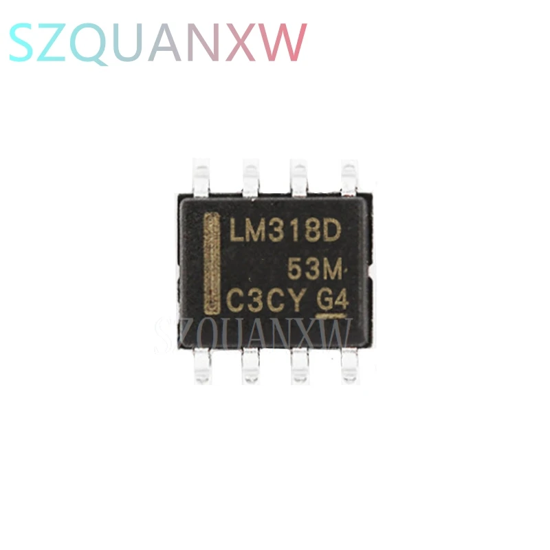 10pcs LM318DR SOP-8 LM318D SOP LM318 SOP8 LM318M LM318MX LF318M