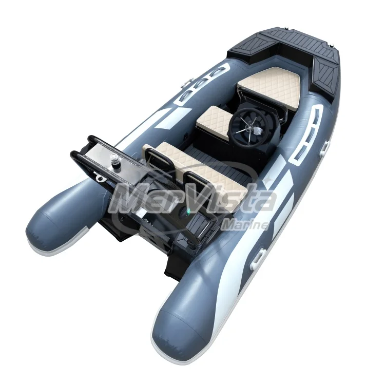 Hot Sale Factory Direct Sale Fishing Kayak 12ft Boat Deep V Hypalon/PVC Aluminum Hull RIB Inflatable 3.6m Boat