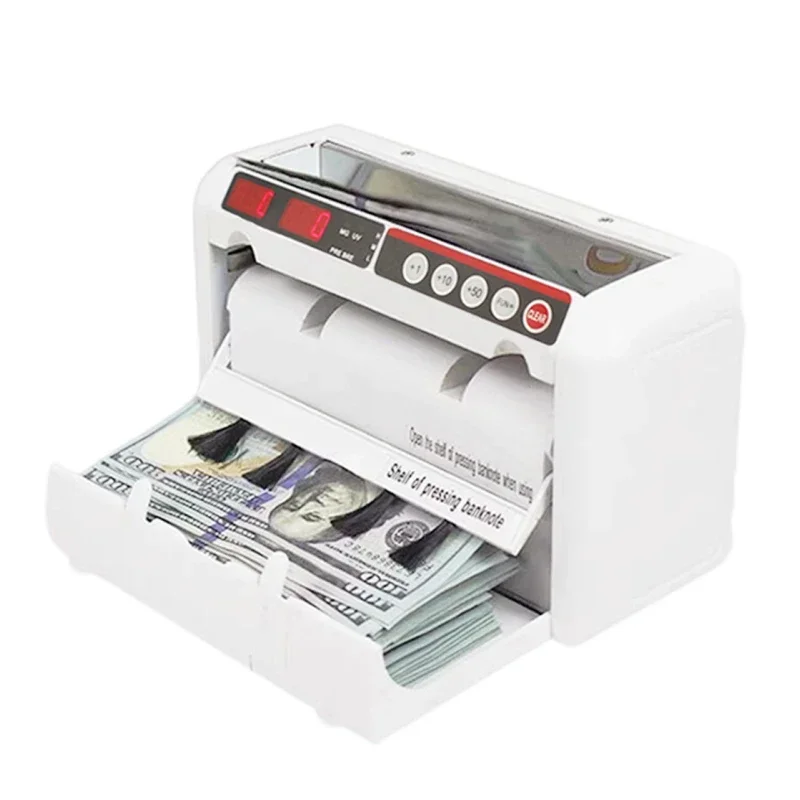 K-1000 Rechargeable Euro-dollar Money Counting Machine Detector Counting Machine Small  Money Counting Machine Portable