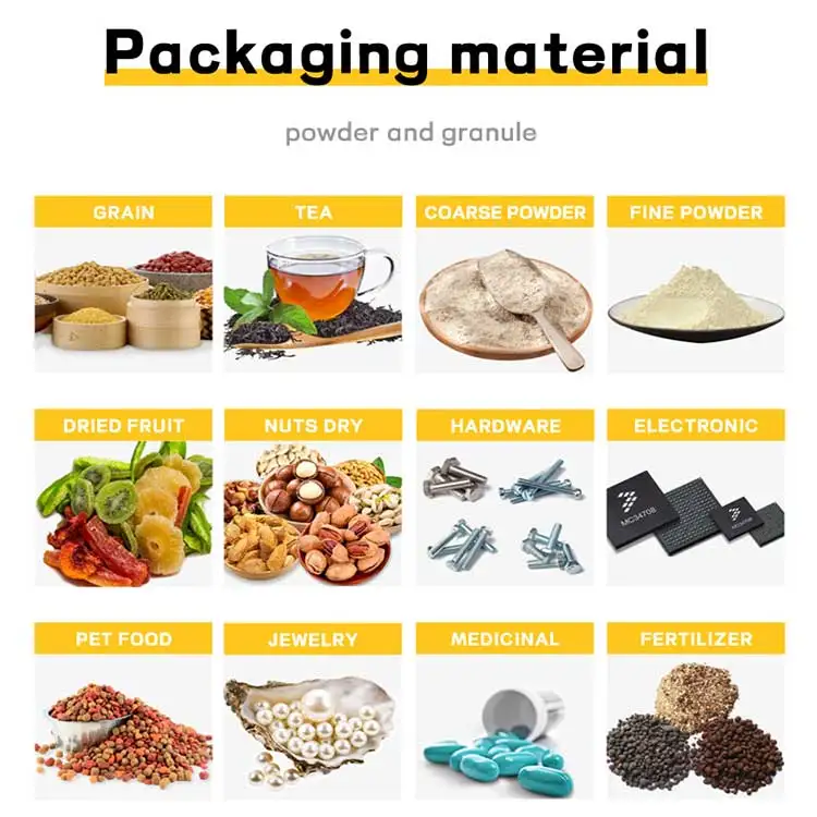 Automatic Weighing Filling Machine For Powder Weighing Filling Machine Packing Machine Granule Filling Counting Sub-packaging