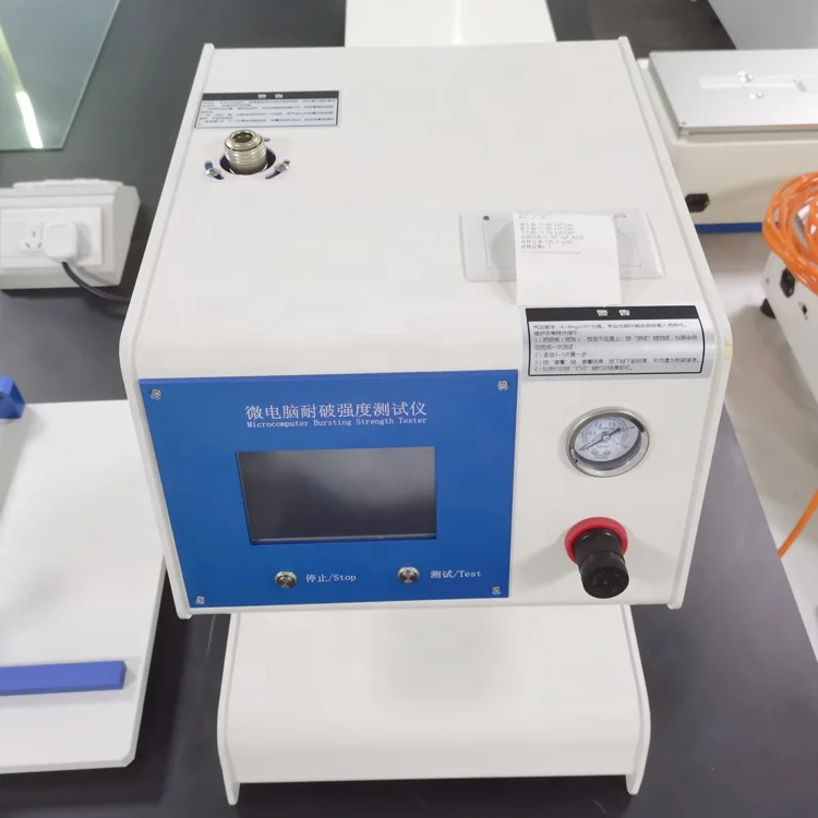 LIYI Packaging Test Equipment Paper Testing Cardboard Bursting Strength Tester