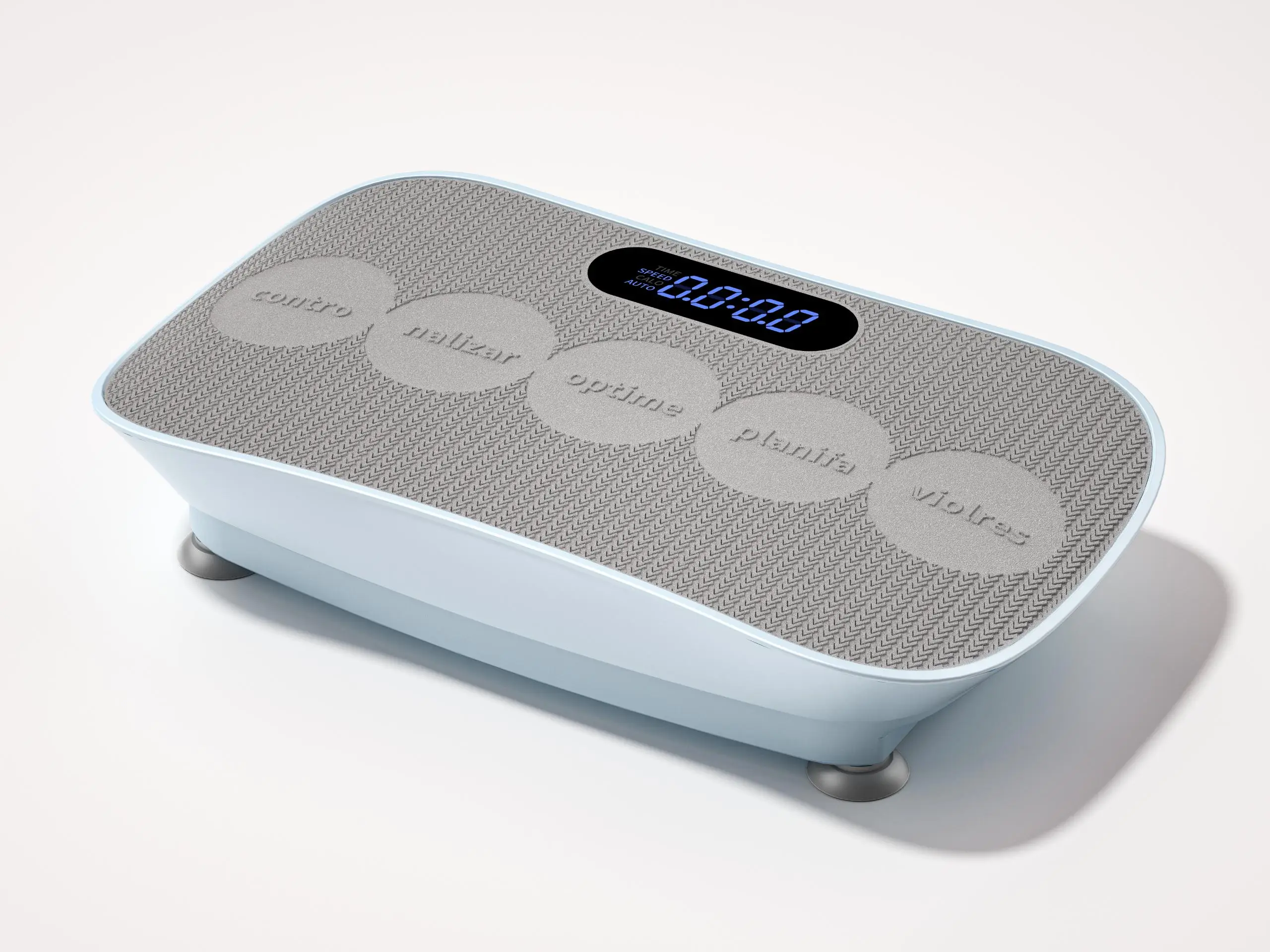Y Exercise Fitness Body Slimming Trainer Vibration Platform Power Vibration Plate Power Fitness Vibration Plate