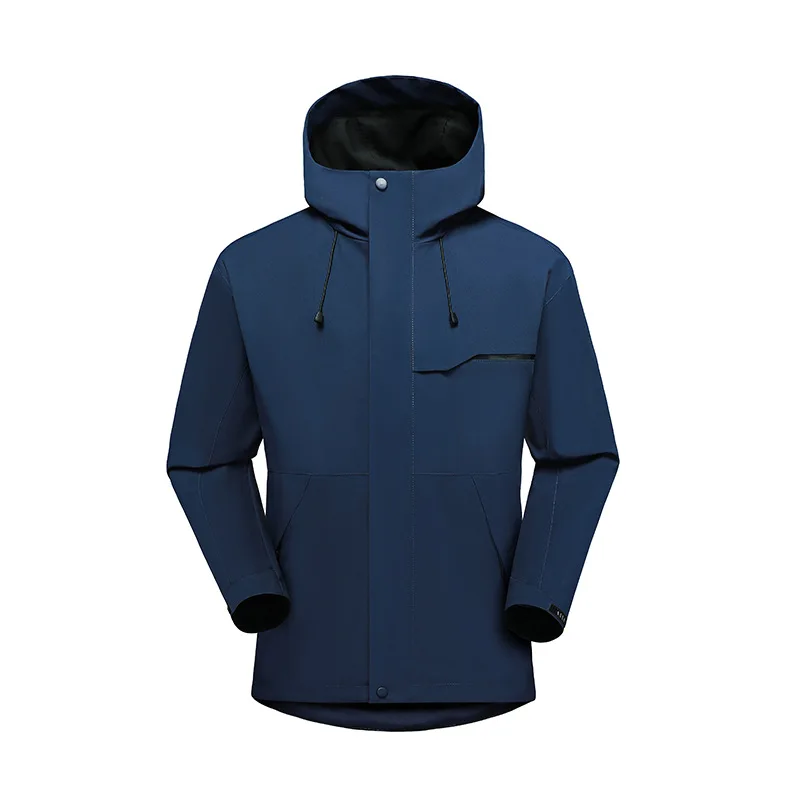 

2025 New Arrival Hooded Windproof Water-Repellent Outdoor Hiking Jacket Men's And Women's Sports Coat Raincoat for Adventures