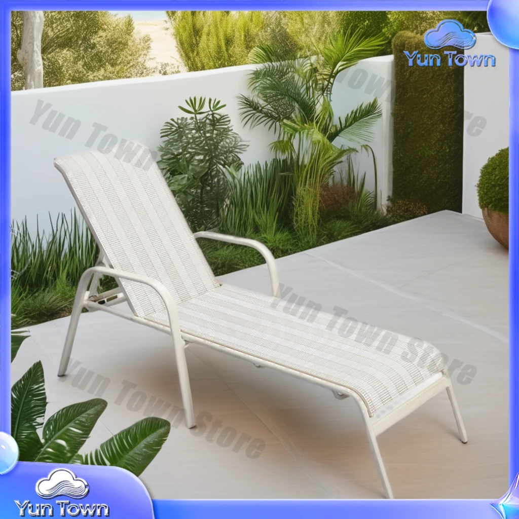 Elegant Style Design Waterproof All Weather Outdoor Furniture Garden Leisure Chair Sun Lounge Chair