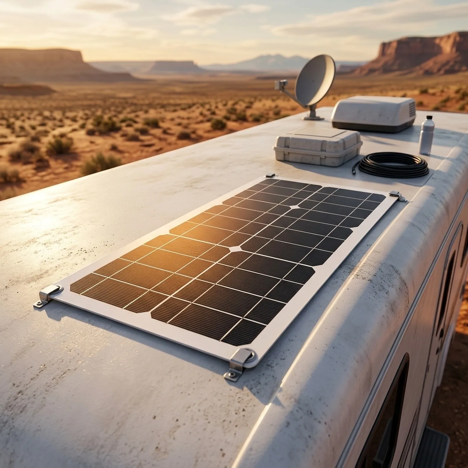 10W Monocrystalline for solar Charger for Phones Tablets Cameras and 12V Devices with Suction Cup Mounting Options