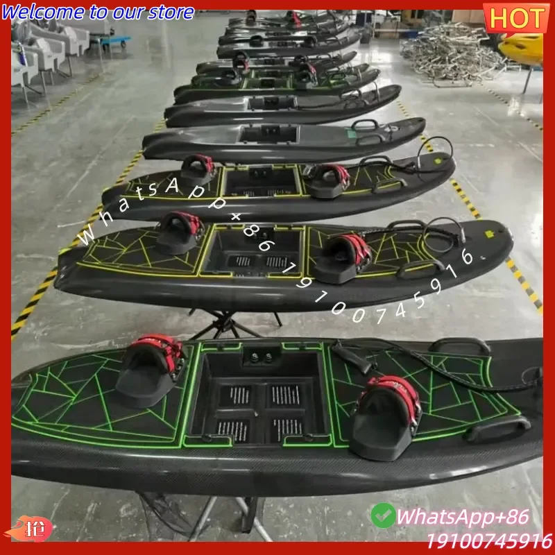 2026Hot Wholesale Price Carbon Fiber Electric Surfboard Power Rider with 72v Speed Electric Surfboard for Water Skiing