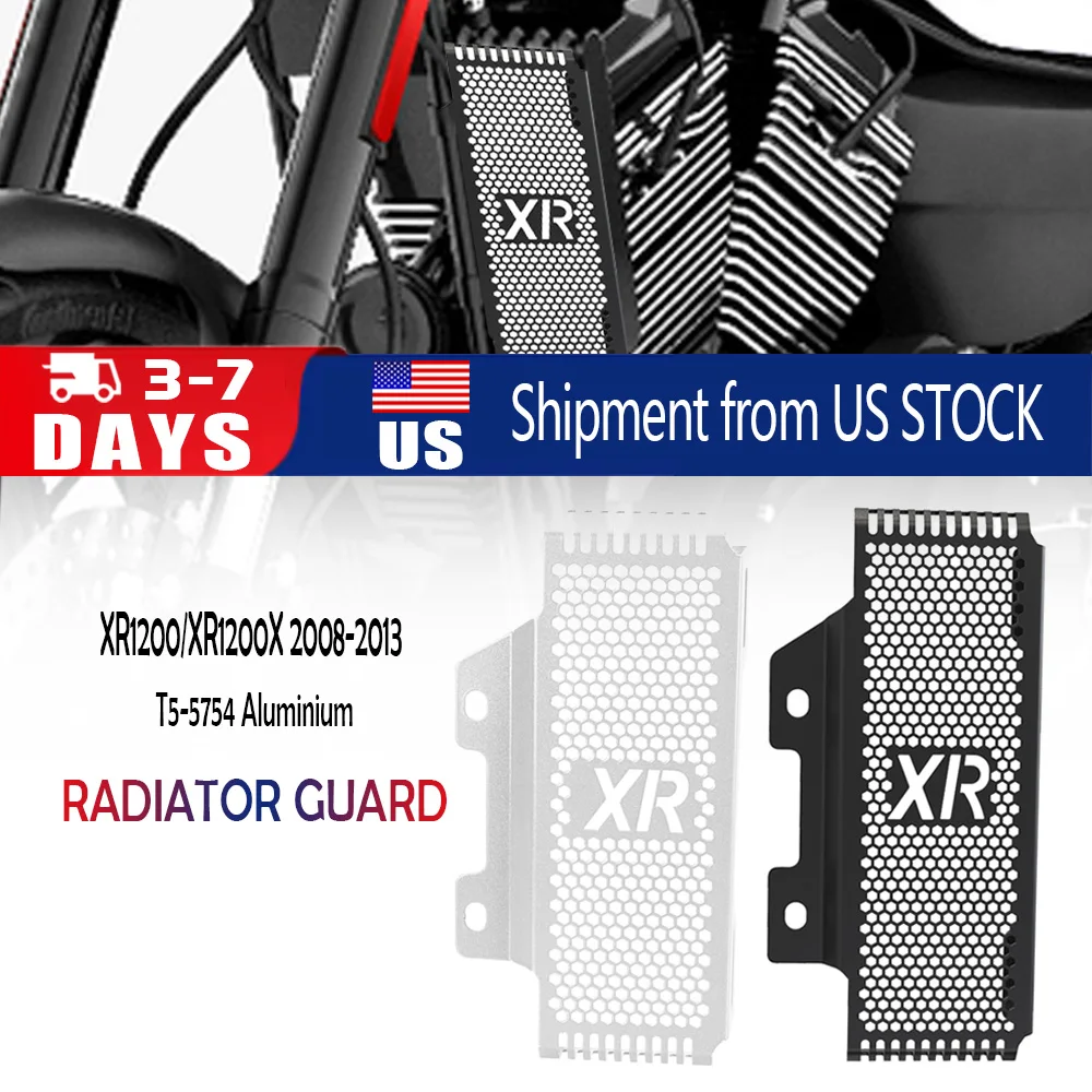 

Motorcycle Guard Engine Cooler Radiator Grille Cover Protection For XR1200 XR1200X 2008-2009-2010-2011-2012-2013 XR 1200X 1200 X