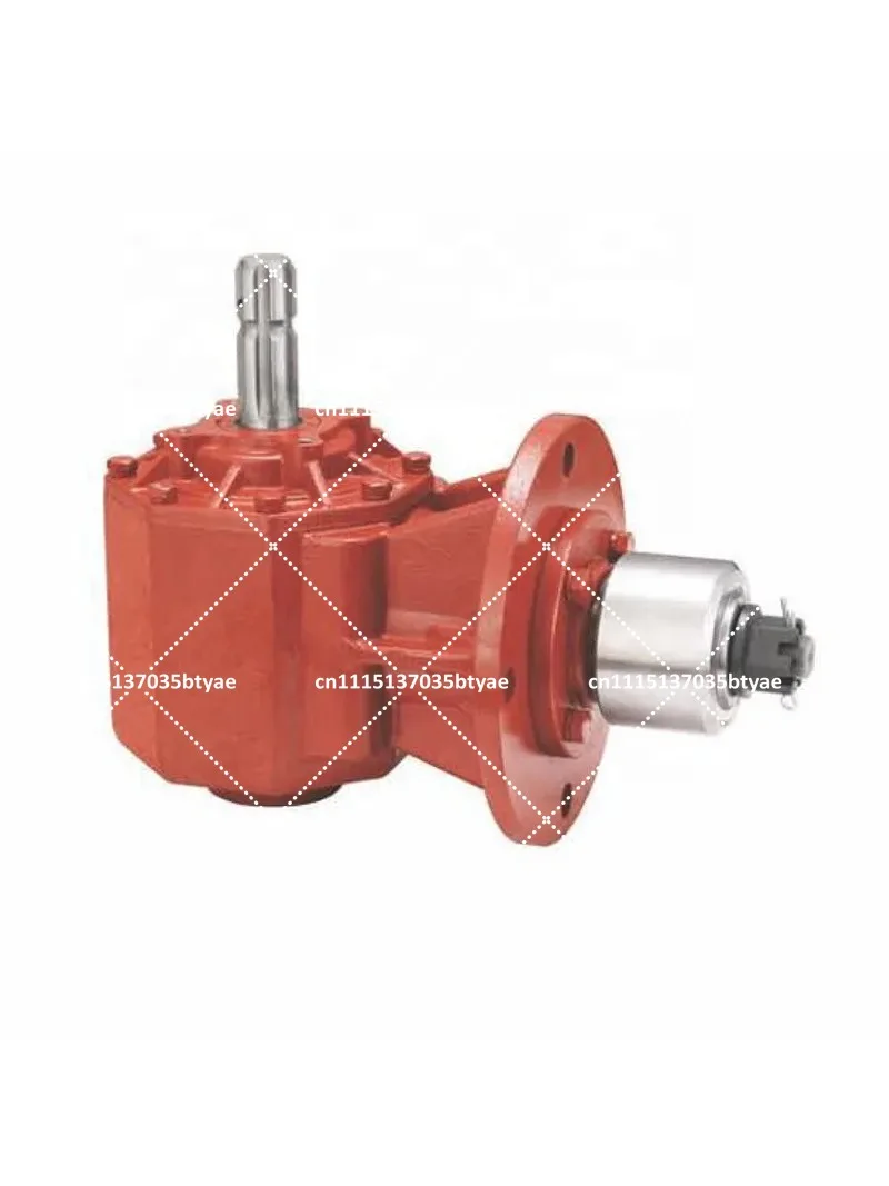 90 Degree T Type Agricultural Rotary Cutting Machine Walking Tractor Power Output Gearbox Reducer