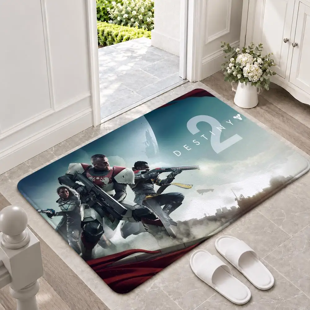 game Destiny Floor Mat Doormat Non-Slip Floor Mat Rug for Bathroom Kitchen Entryway Indoor Outdoor Home Decor