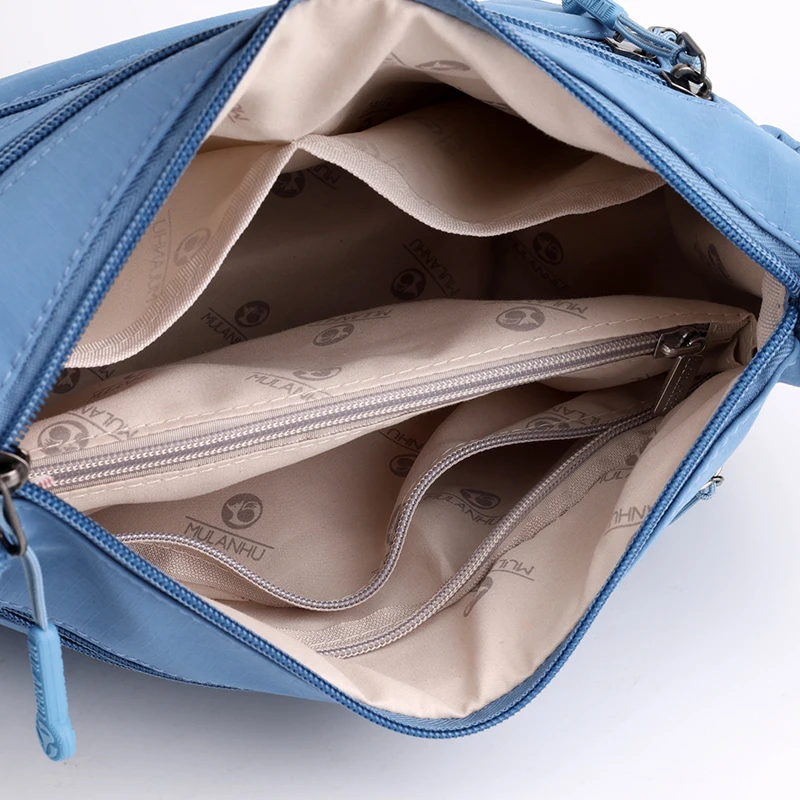 Fashion High Quality Nylon Bag Women Shoulder Bag Female Handbag Ladies Crossbody Bags Lightweight Girls Messenger Bag Purse image 4
