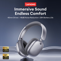 New Lenovo TH60 Game Over-ear Headset Wireless Bluetooth 5.4 Noise Cancelling Headphones Low Latency Earbuds Sport With Mic Pods