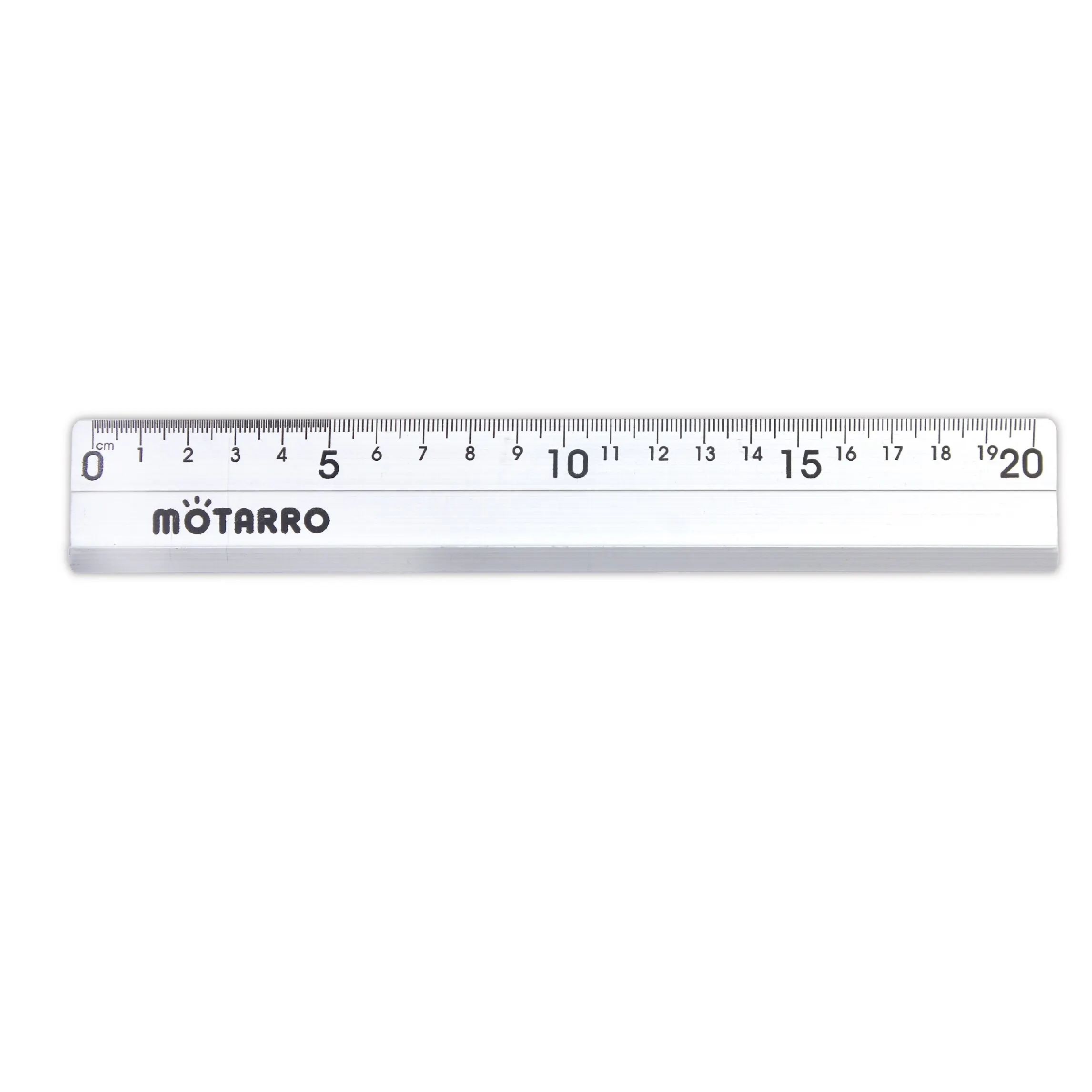 MOTARRO 20CM Aluminium Straight Ruler Drawing Tool Desk Accessories Student Stationery School Office Supplies