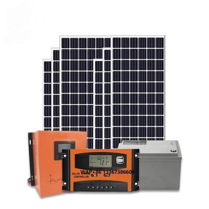 Complete Solar Energy System Home 2KVA Off Grid Hybrid Solar Panel Power PV System