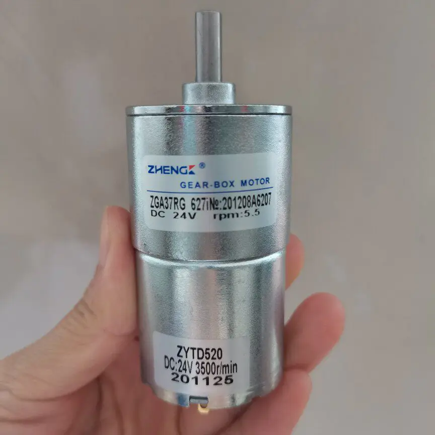 ZGA37RG Zhengke motor ZHENGK DC reduction small motor DC12V24V forward and reverse rotation adjustable speed