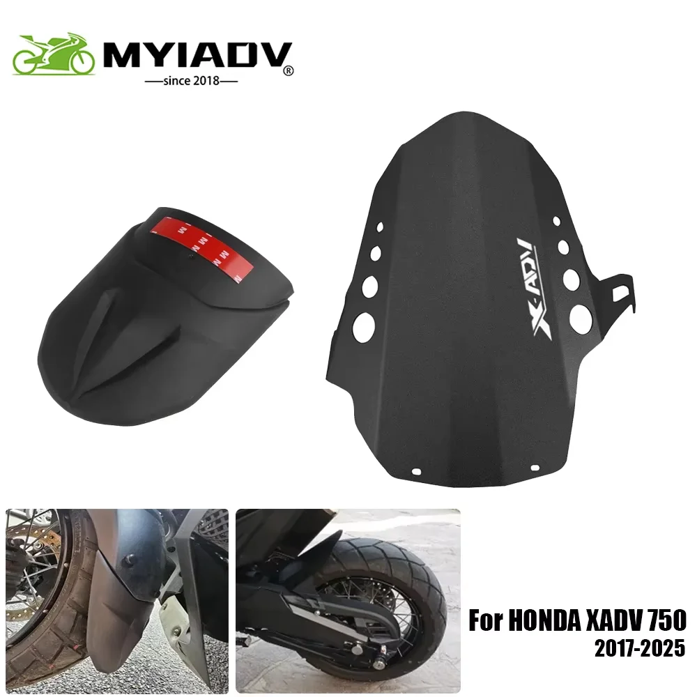 

For Honda X-ADV 750 XADV 750 2017-2025 X ADV Motorcycle Rear Mudguard Mount Wheel Tire Hugger Or Front Mud Guard Fender Splash
