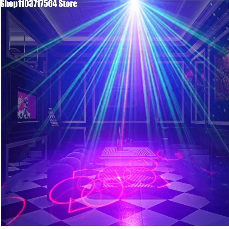 led laser light mini red green blue stage light Bundy laser spot light remote control laser light KTV bar private room