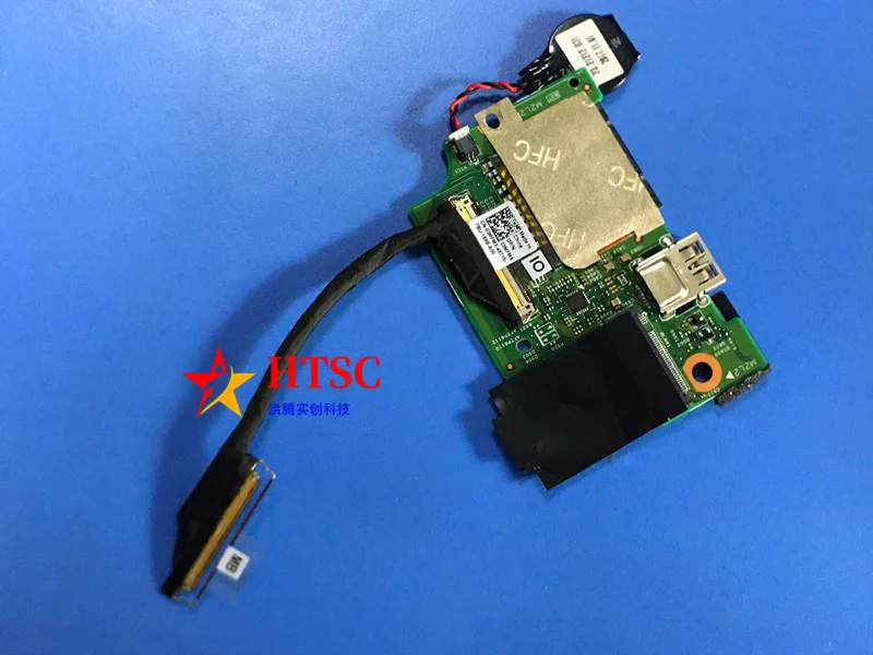 Original FOR Dell Inspiron 7373 2-in-1 USB  Card Reader Power Button Board 05GVTR CN-05GVTR 5GVTR free shipping