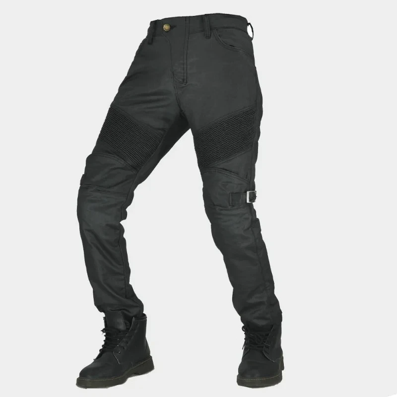 

Winter New Arrivals Motorcycle Pants for Men Warm Breathable Motorcycle Riding Motocross Trousers Jeans With Protective Gear